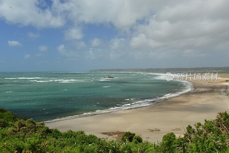 St Ouens Bay, Jersey，英国